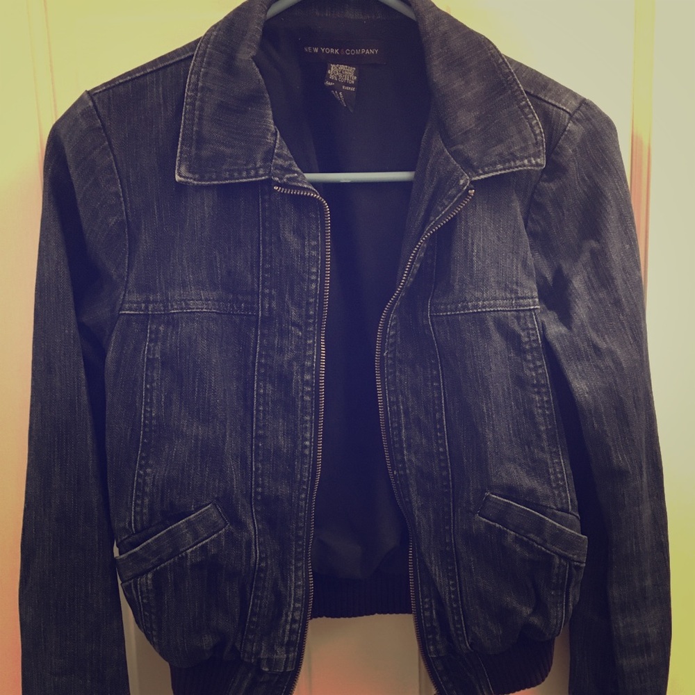 New York and co vintage denim coat